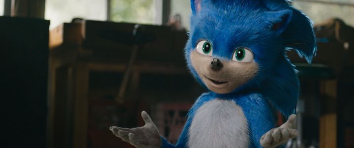 Sonic The Hedgehog's appearance was... divisive in this 2020 film