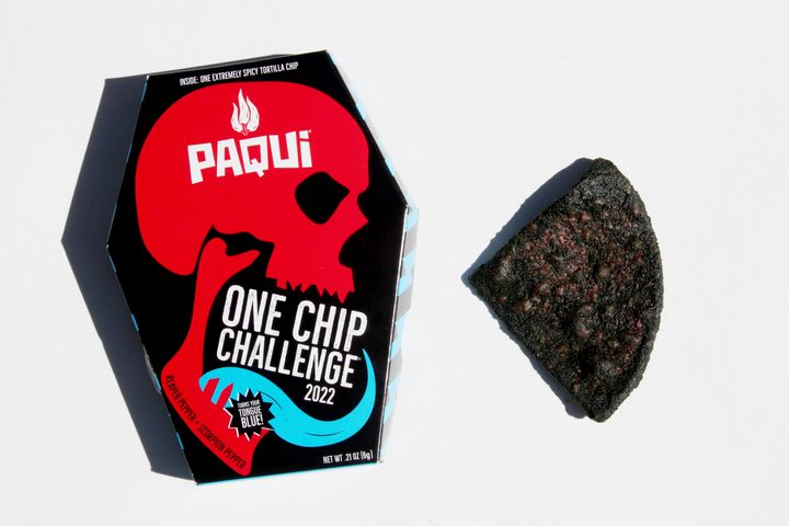 Paqui's chip contains Carolina Reaper Pepper and Naga Viper Pepper, according to the company's website.
