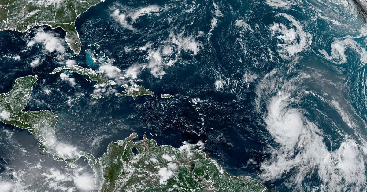 Hurrikan Lee fegt als erster Sturm der Kategorie 5 durch die Gewässer des Atlantiks
