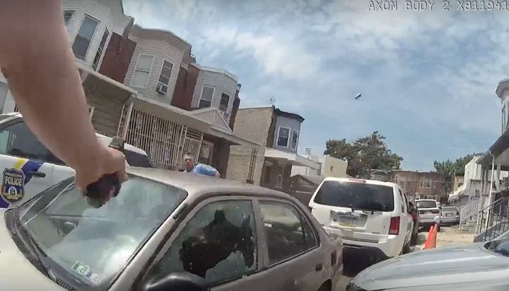 Mark Dial, a police officer in Philadelphia, was charged with murder in the fatal shooting of Eddie Irizarry.