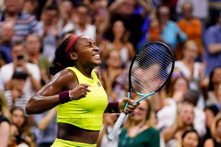 Coco Gauff defeated Karolína Muchová in the semifinals of the U.S. Open on Sept. 7.