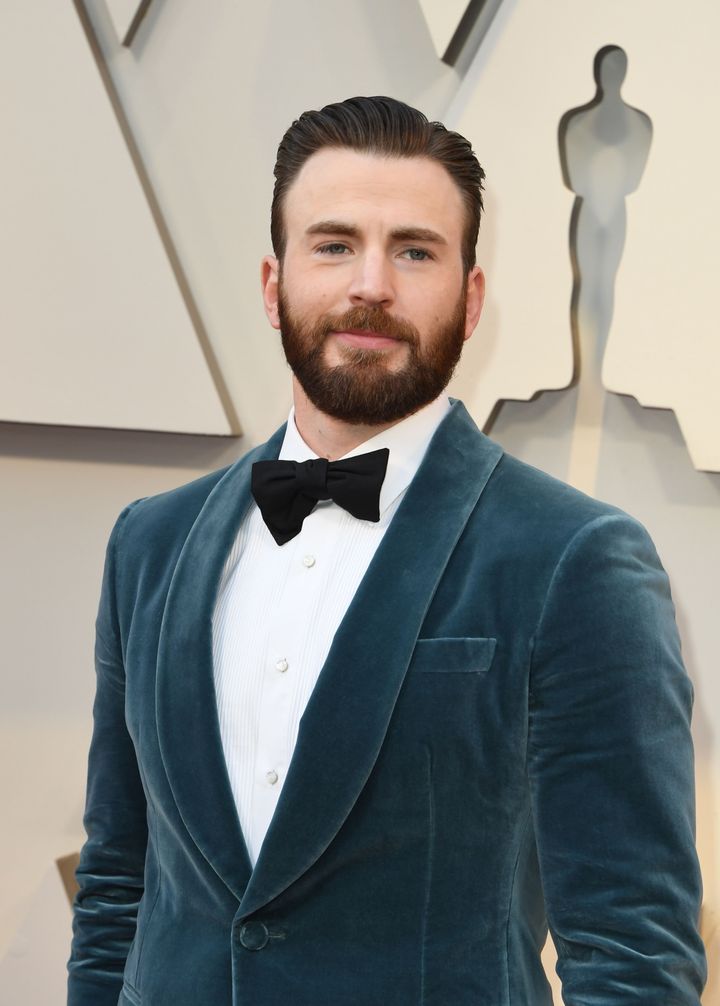 Chris Evans attends the 91st Annual Academy Awards on Feb. 24, 2019.