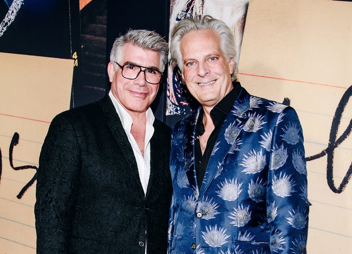 Batt (left) and husband Tom Cianfichi were married in 2014.