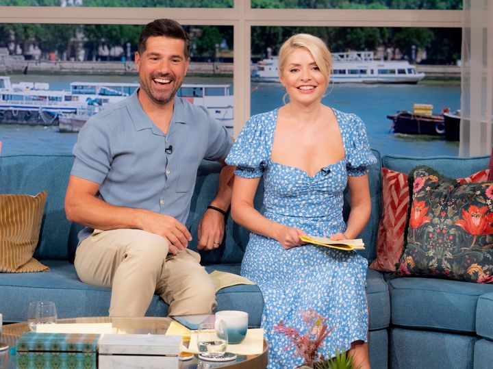 Craig Doyle and Holly Willoughby on This Morning