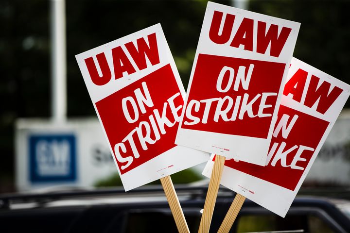 The UAW's contracts with Ford, GM and Stellantis all expire at midnight Thursday night.