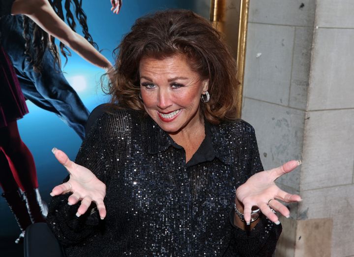 Abby Lee Miller at opening night of "Bob Fosse's "Dancin'" on Broadway on March 19.