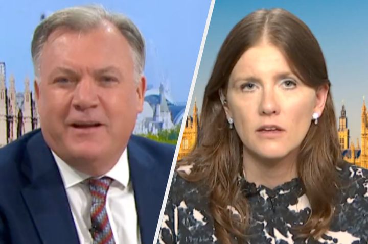 Michelle Donelan clashed with Ed Balls on Good Morning Britain.