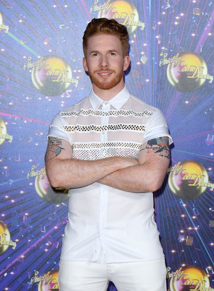 Neil at the Strictly launch in 2019