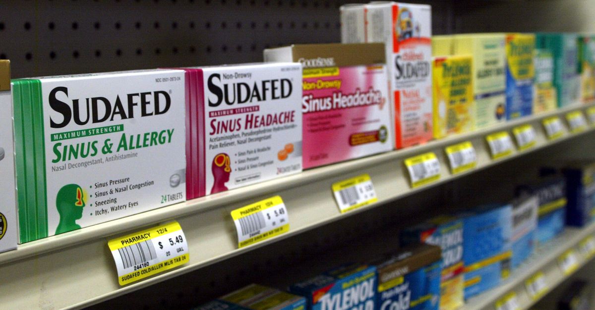 This Decongestant In Popular Cold Medicines Doesn’t Work, FDA Panel Says