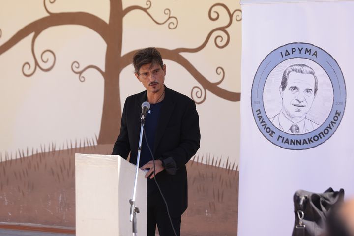 Ο κ. Δημήτρης Γιαννακόπουλος, Πρόεδρος του Ιδρύματος «Παύλος Γιαννακόπουλος»
