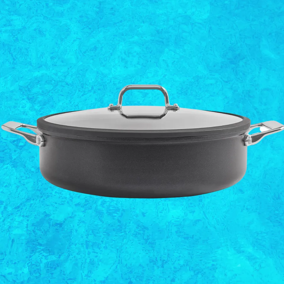  Misen 3 QT Nonstick Saucier Pan with Lid - Reduction