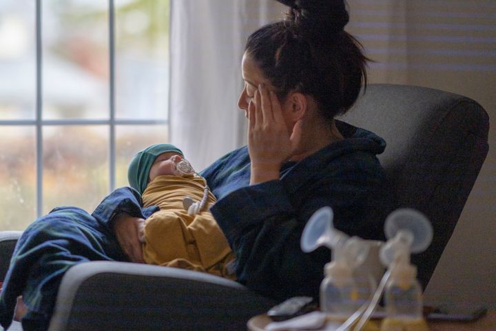 Postpartum depression is common, and many new parents go without treatment or face delays. 