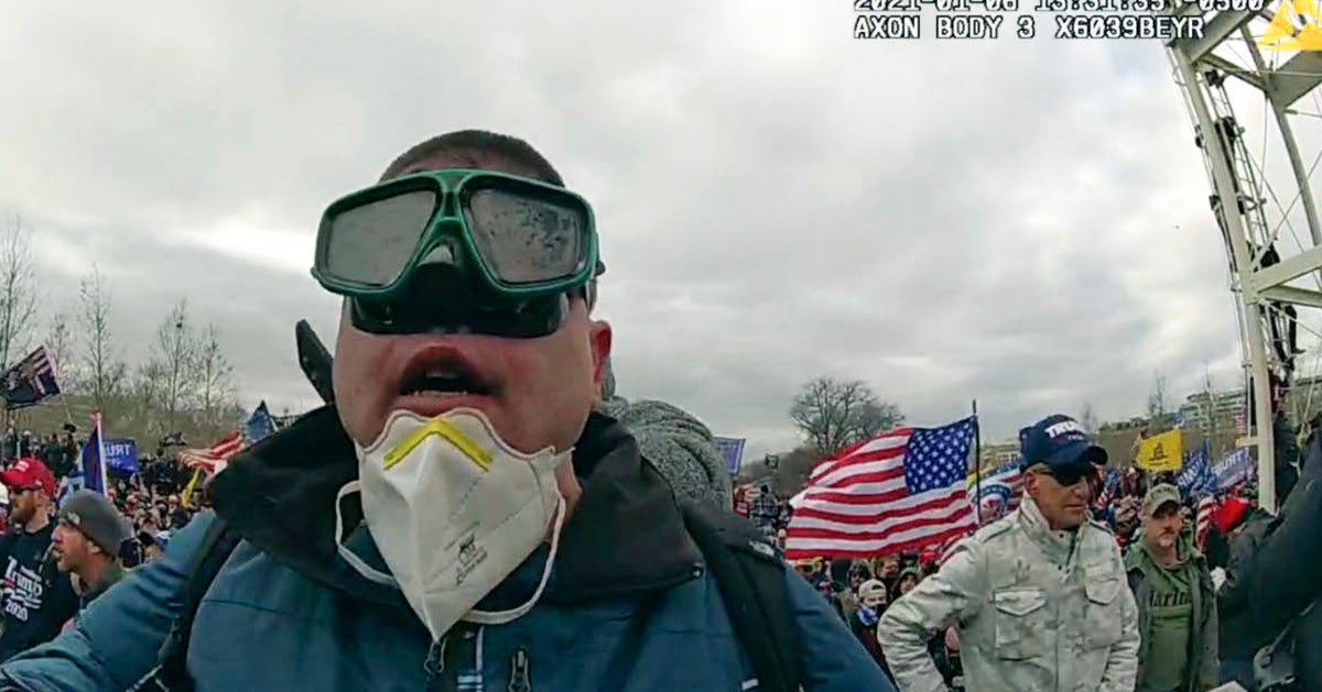 Man Who Threw Flagpole At Police During Jan. 6 Riot Gets Prison Sentence