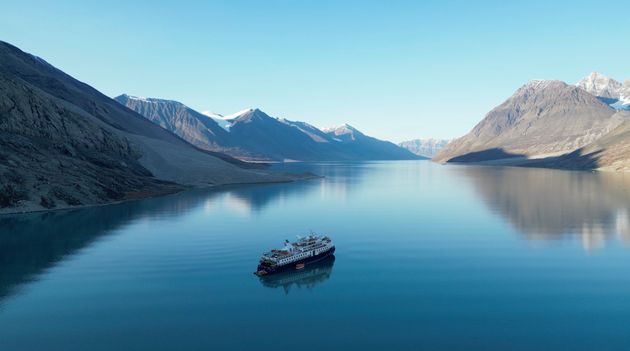 Arctic Command said they are in contact with the Ocean Explorer and have confirmed that all aboard are safe and there is no damage to the environment.