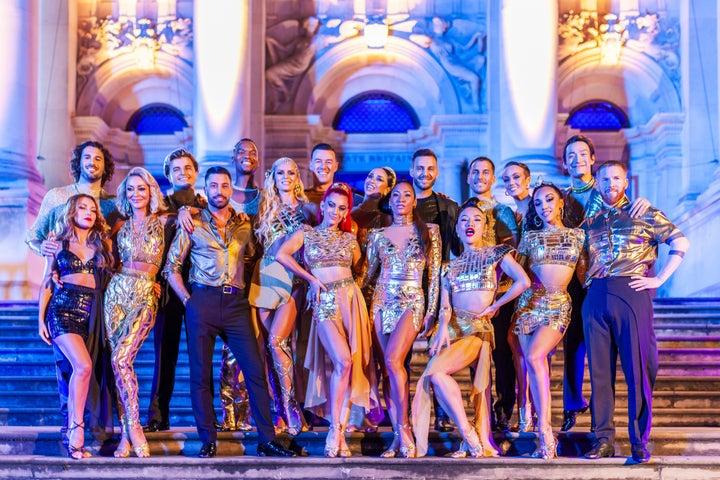 This year's cast of professional dancers