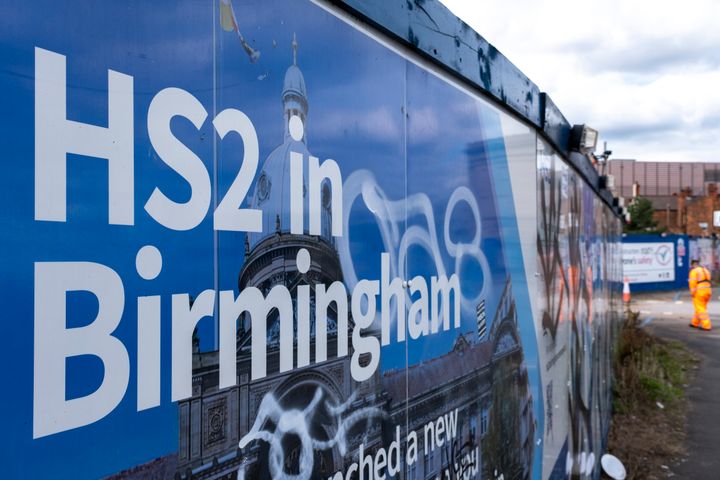 The HS2 link from Birmingham to Manchester could be scrapped.