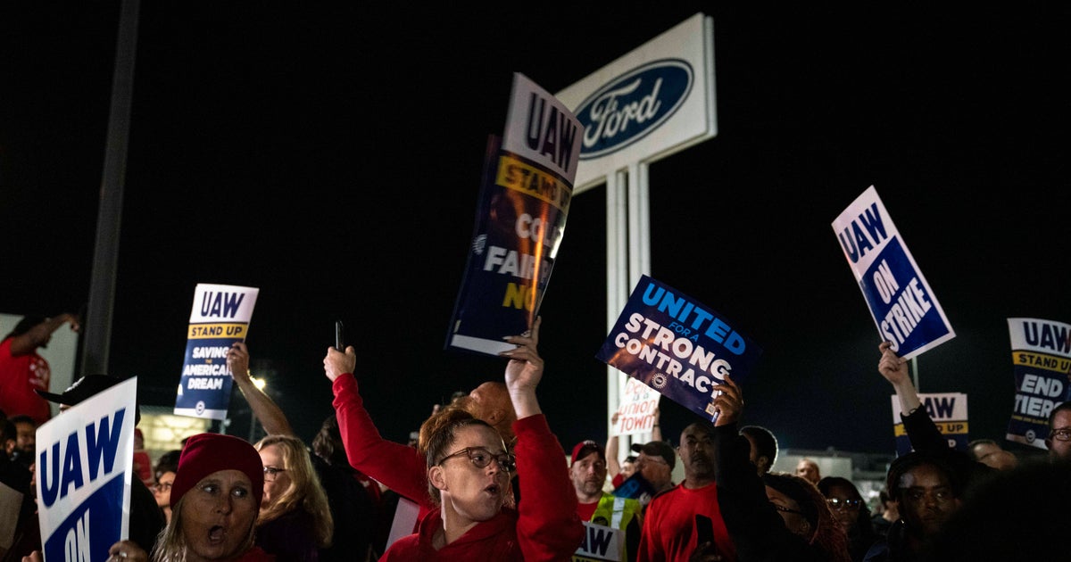 Auto Workers Strike Ford, GM And Stellantis