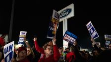 

    Auto Workers Strike Ford, GM And Stellantis All At Once

...