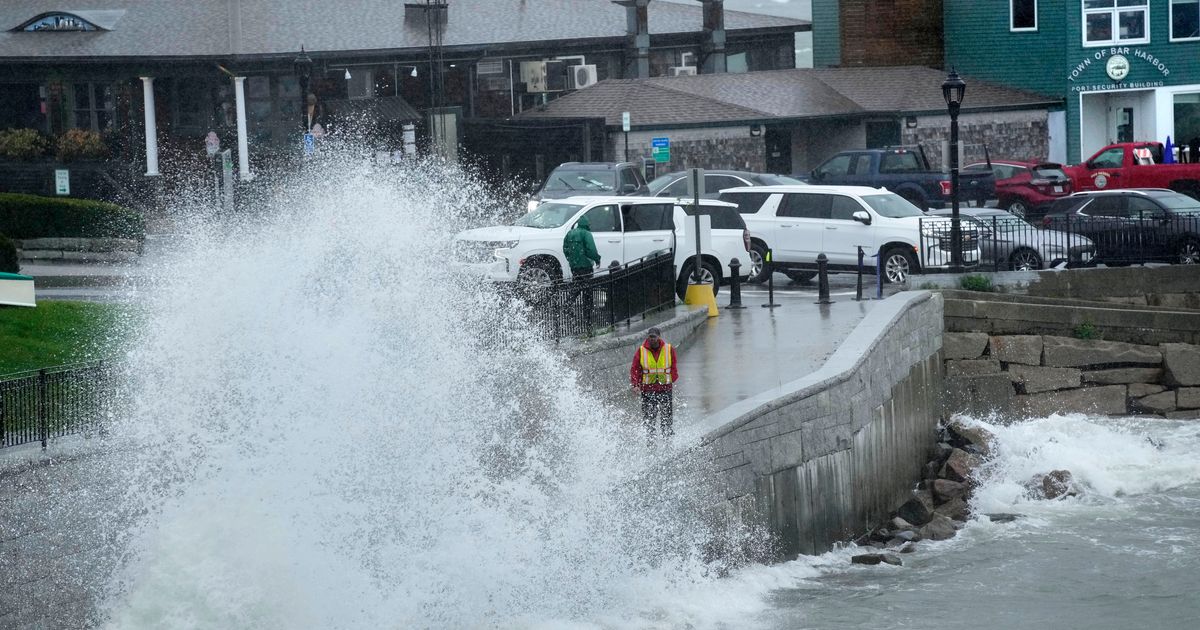 Atlantic Storm Lee Delivers High Winds And Rain Before Forecasters Call Off All Warnings