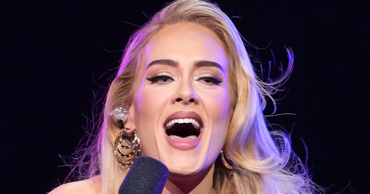 Adele Stirs Marriage Speculation With 1 Word During Vegas Concert  HuffPost Adele Stirs Marriage Speculation With 1 Word During Vegas Concert  HuffPost