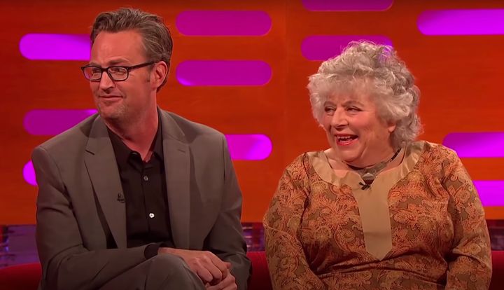 Matthew Perry and Miriam Margolyes on The Graham Norton Show
