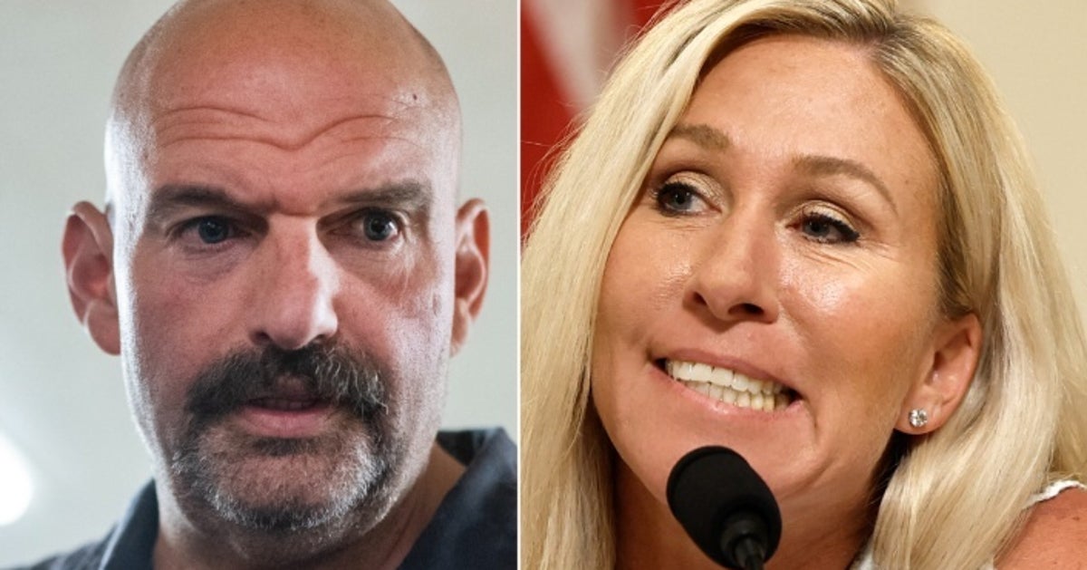 Fetterman Dings Marjorie Taylor Greene Over Dick Pic Stunt Fetterman Dings Marjorie Taylor Greene Over Dick Pic Stunt