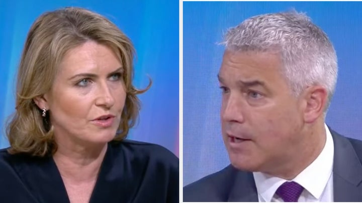 Jayne Secker put Steve Barclay on the spot on Sky News