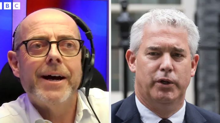 Nick Robinson clashes with Steve Barclay on Radio 4