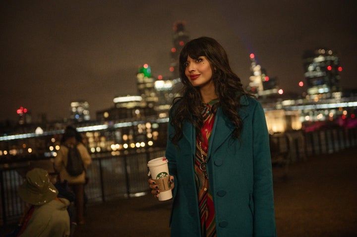 Jameela Jamil as narrator in Love At First Sight