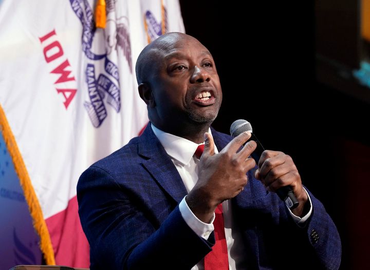 Like other candidates, Sen. Tim Scott is trailing Donald Trump by double-digits in his run for the GOP presidential nomination.