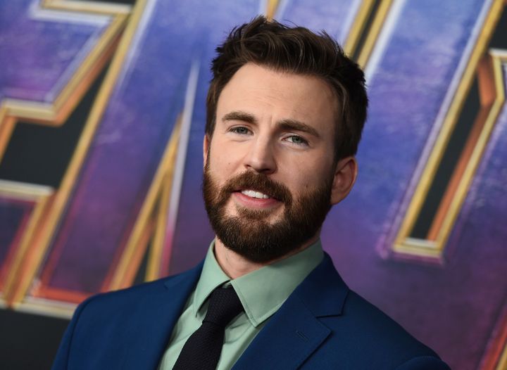 Chris Evans attends the premiere of "Avengers: Endgame" on April 22, 2019.