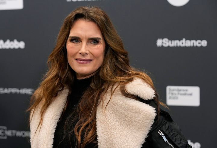 Brooke Shields attends the premiere of her documentary "Pretty Baby: Brooke Shields," during the 2023 Sundance Film Festival in Park City, Utah, on Jan. 20.
