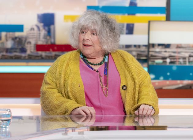 Miriam Margolyes on Good Morning Britain in 2021