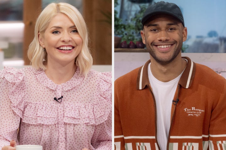 Holly Willoughby and Joseph Denison Carey