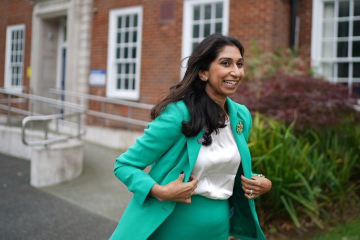 Home Secretary Suella Braverman has said she is "proud" of the Conservatives' work on climate change.