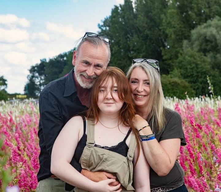 Nigel, Naomi and their teen daughter Molly