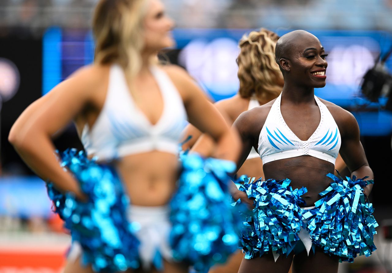Justine Lindsay recently kicked off her second season as an NFL cheerleader.