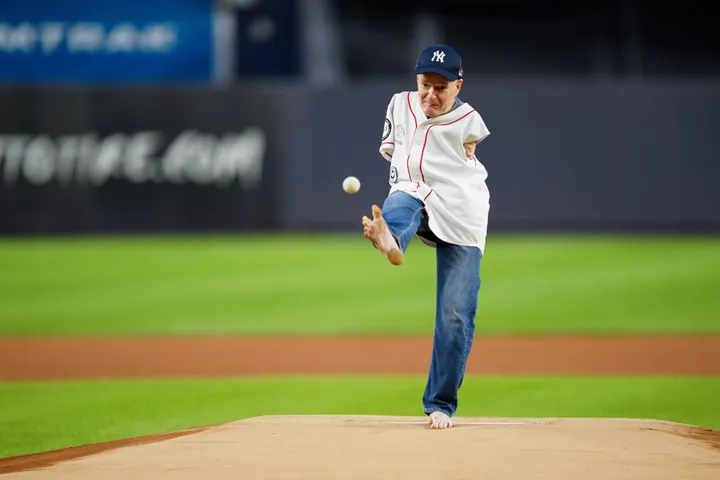 Tom Willis: After 15 years, armless man realizes first-pitch dream