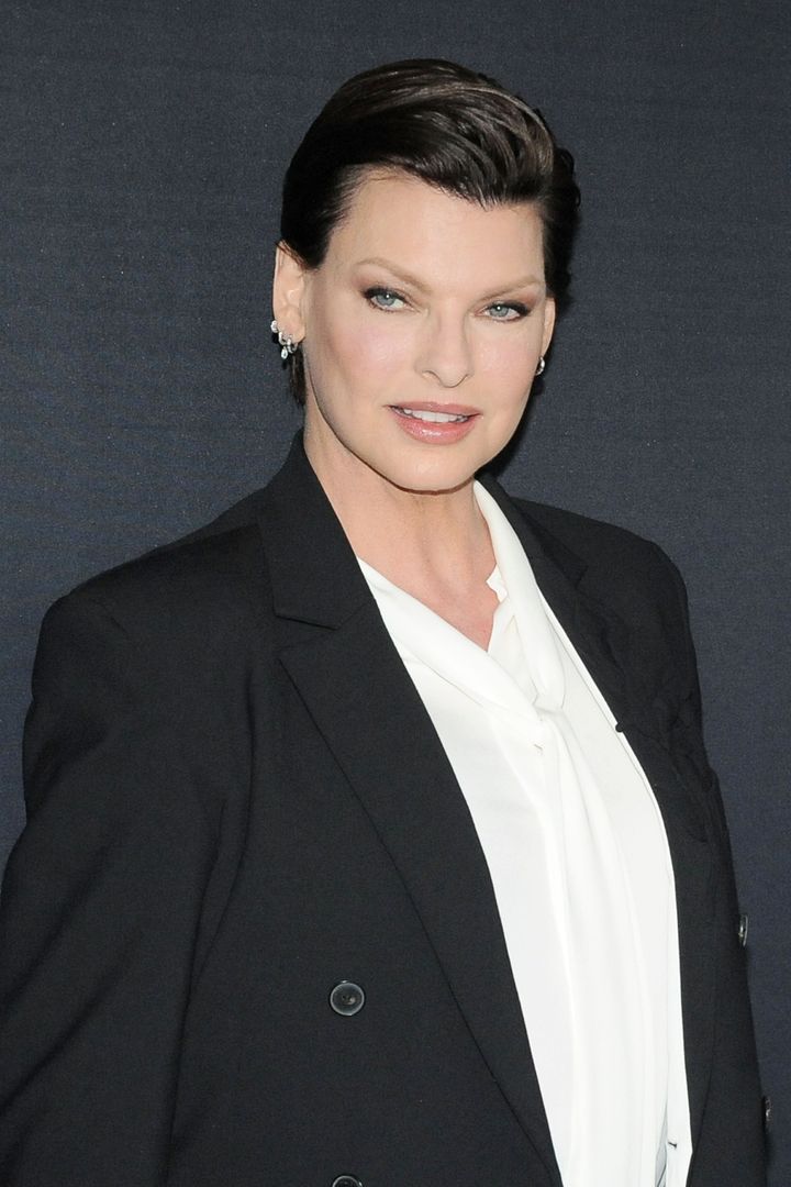 Linda Evangelista attends an event in New York on Sept. 12.