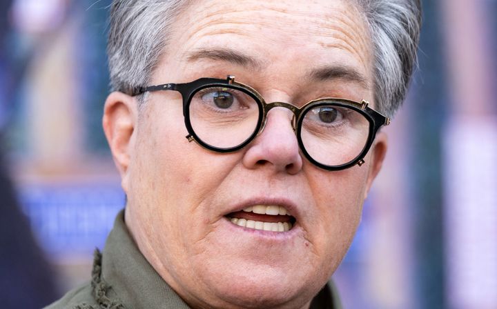 Rosie O'Donnell in February