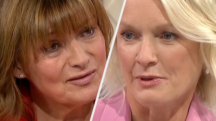Lorraine Kelly (left) and Lorraine Candy (right) discuss empty nest syndrome.