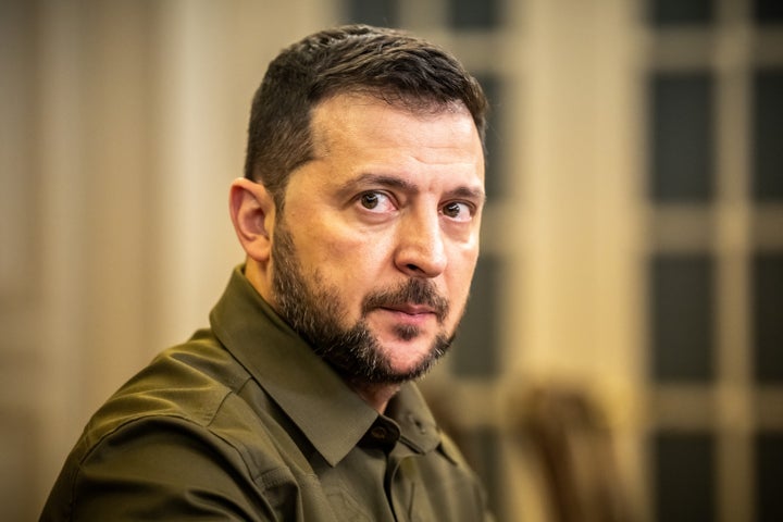 Ukrainian president Volodymyr Zelenskyy