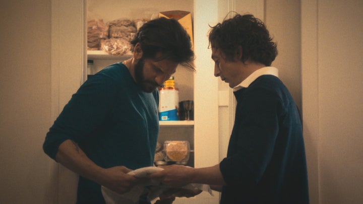 Jon Bernthal as Mikey (left) and Jeremy Allen White as Carmy in "The Bear" Season 2.