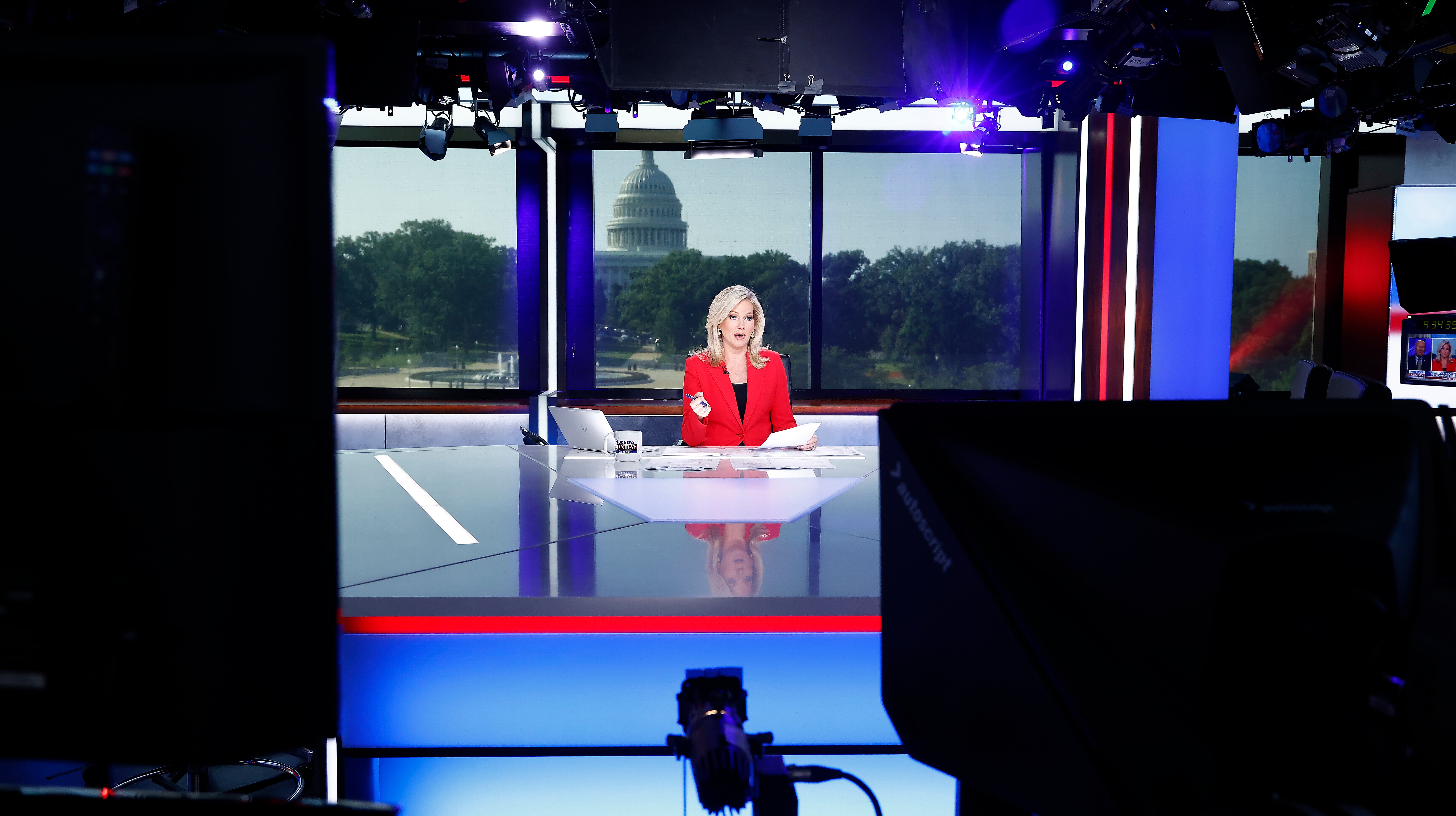 'Fox News Sunday' filming