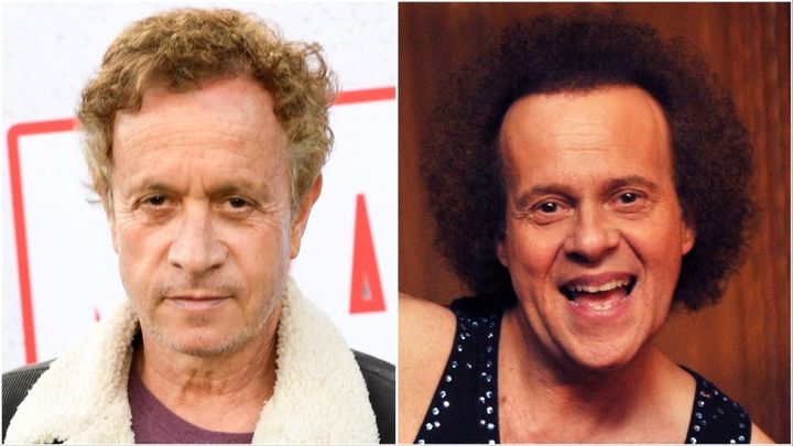 From left: Pauly Shore in 2023, Richard Simmons in 2010. 