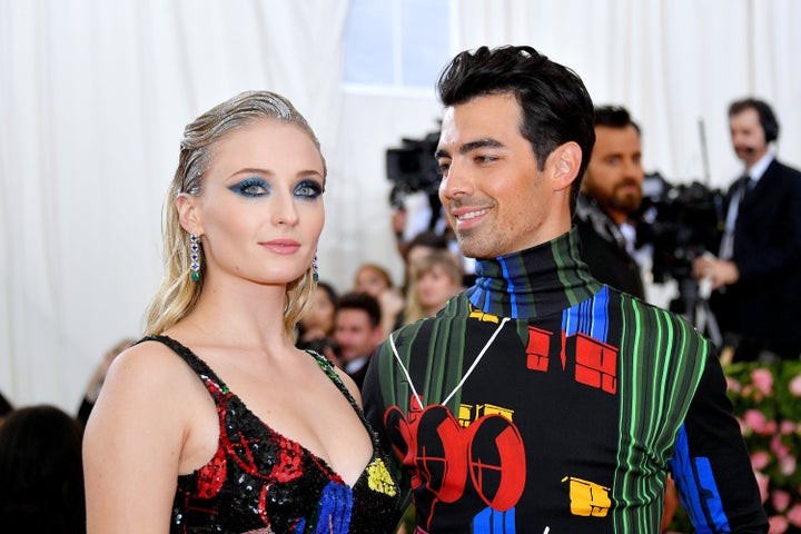 Turner and Jonas at the 2019 Met Gala