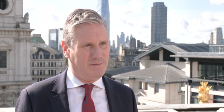 Keir Starmer defends his position on Brexit, Sky News.