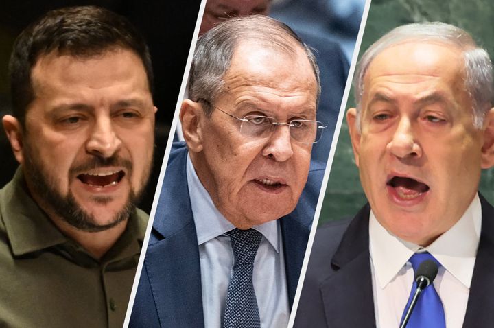 Zelenskyy, Lavrov and Netanyahu