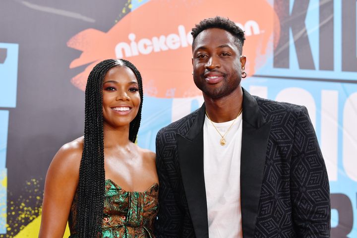 Gabrielle Union and Dwyane Wade attend the Nickelodeon Kids' Choice Sports 2019 on July 11, 2019 in Santa Monica, California. The former athlete recently opened up about how he told her about fathering a child with another woman. 