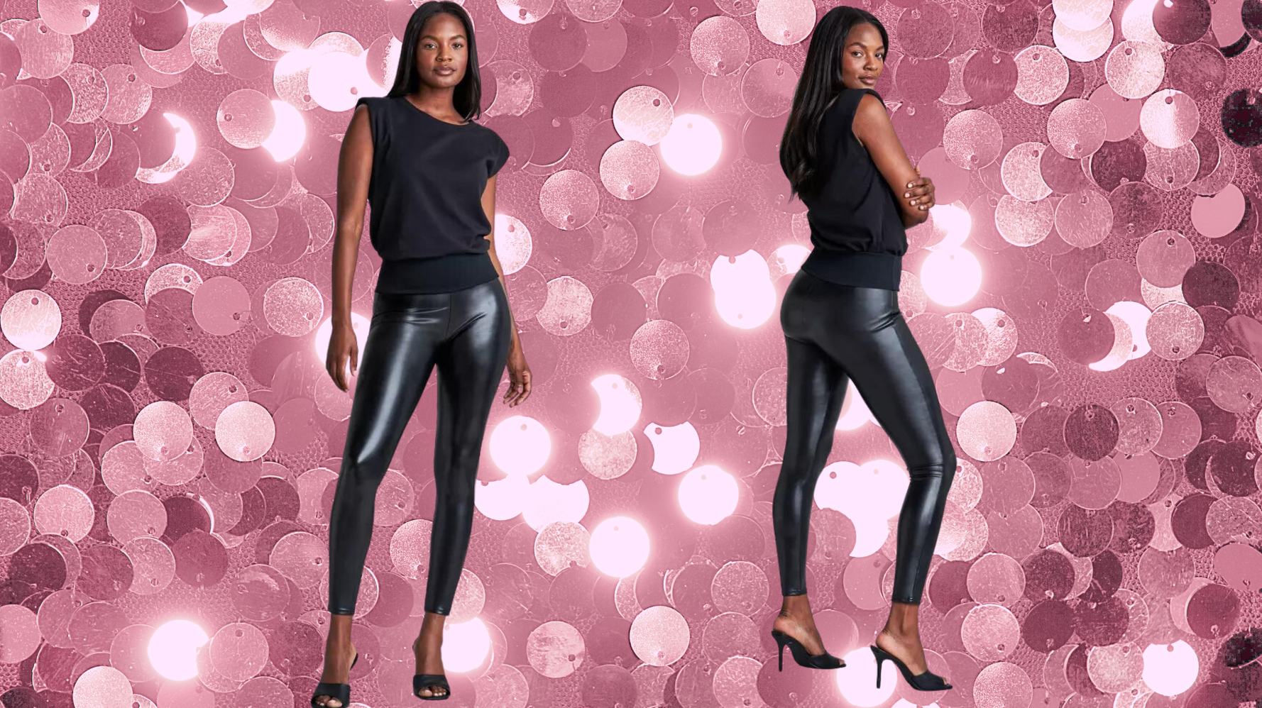 Assets leather leggings outlet